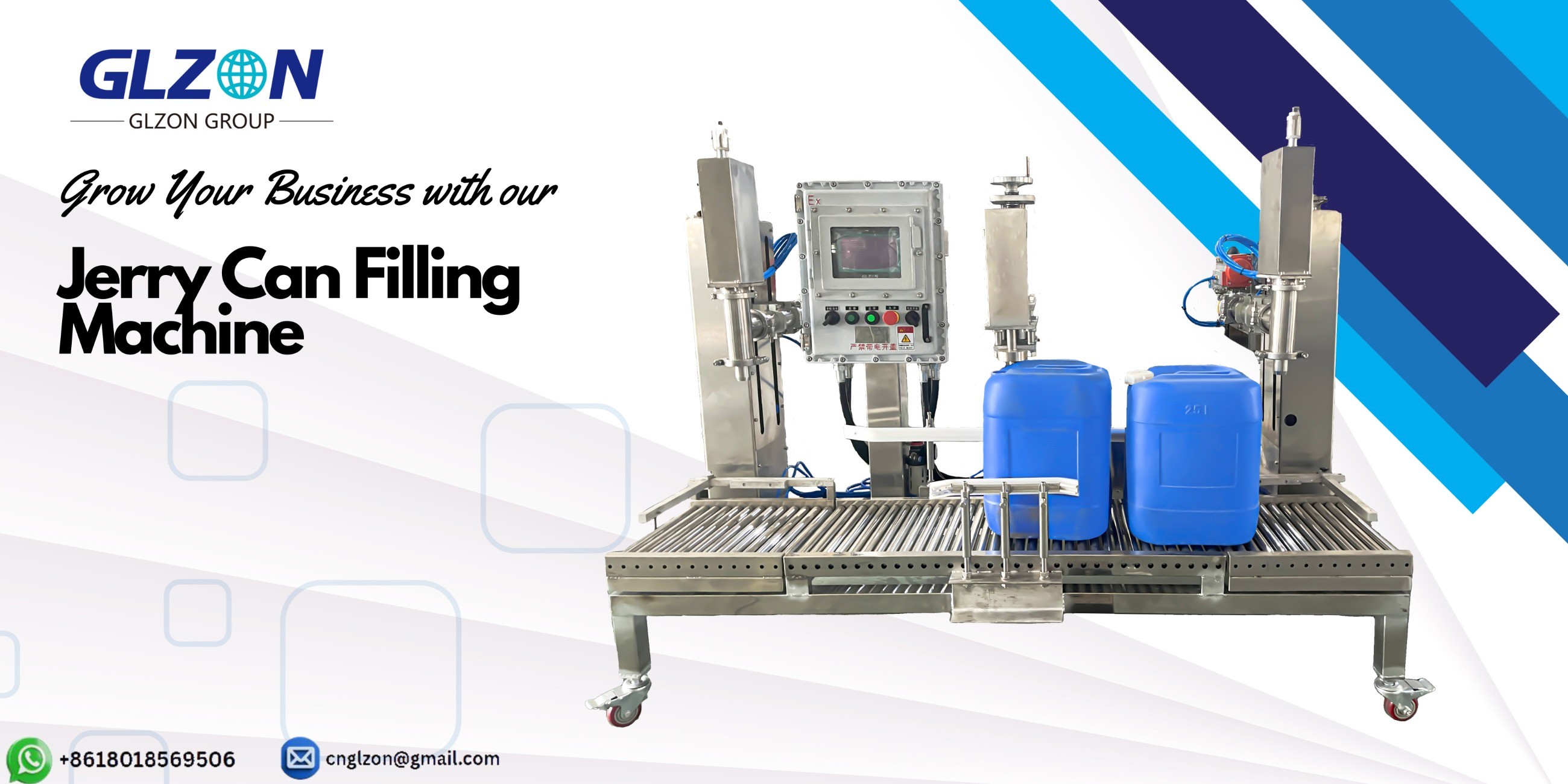 液体灌装机,称重灌装机,定量灌装机 Double Head Jerrycan Filling Machine