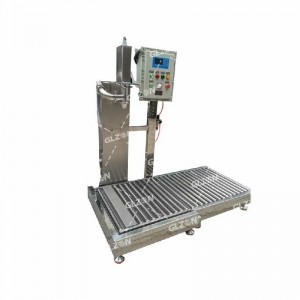 100L水合肼压盖机_自动装桶压盖机